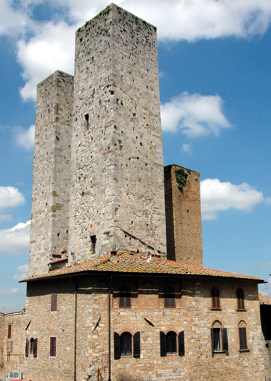 Photo:  San Gimignano towers